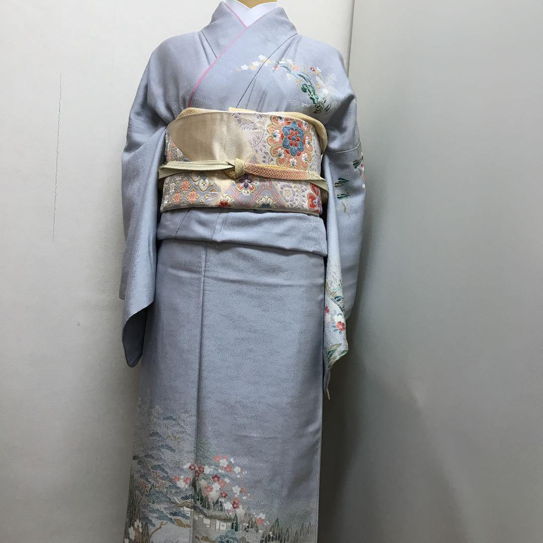 正絹 訪問着 お着物