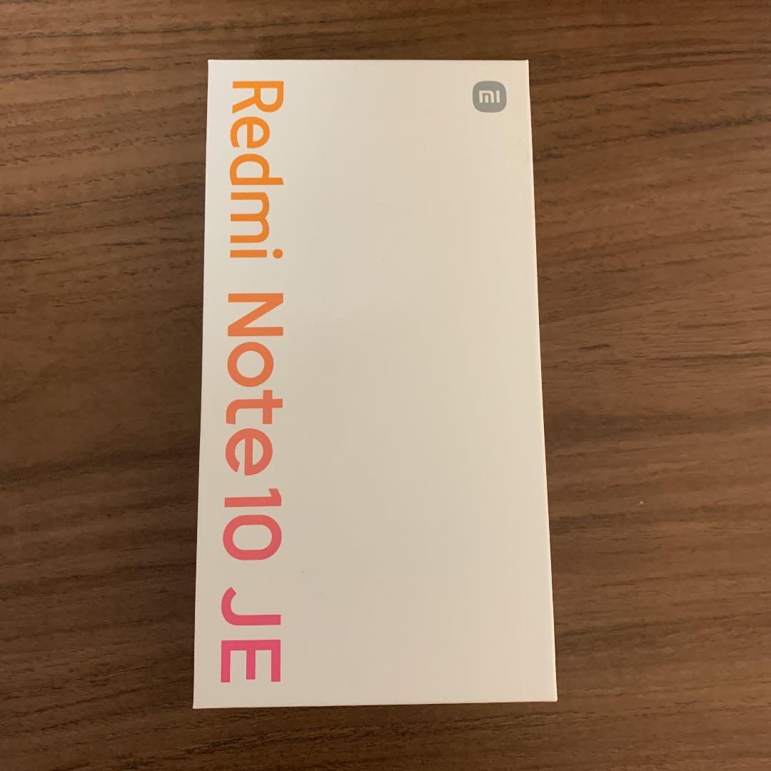 【新品未使用】Redmi Note 10 JE グラファイトグレー
