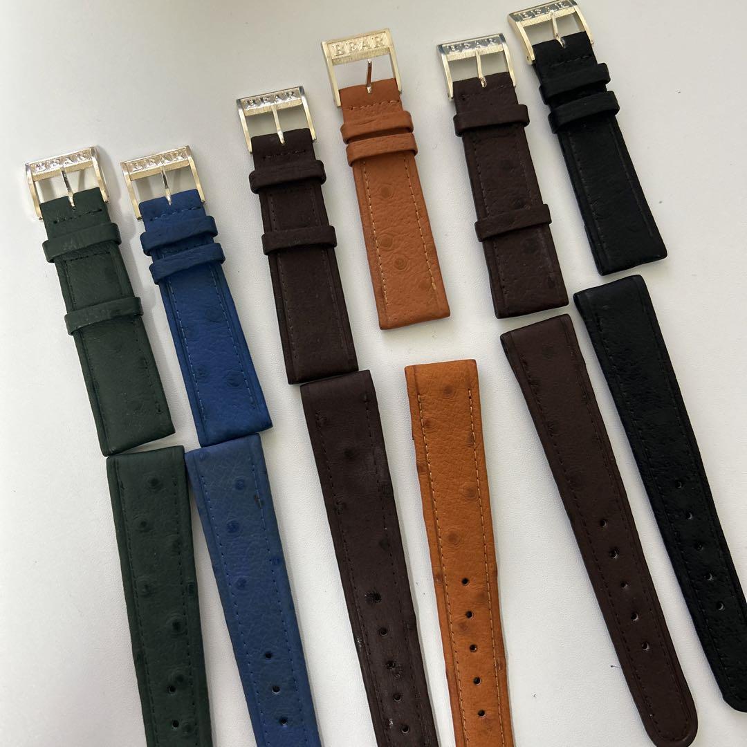 BEAR BAND レザーベルト 6本セット