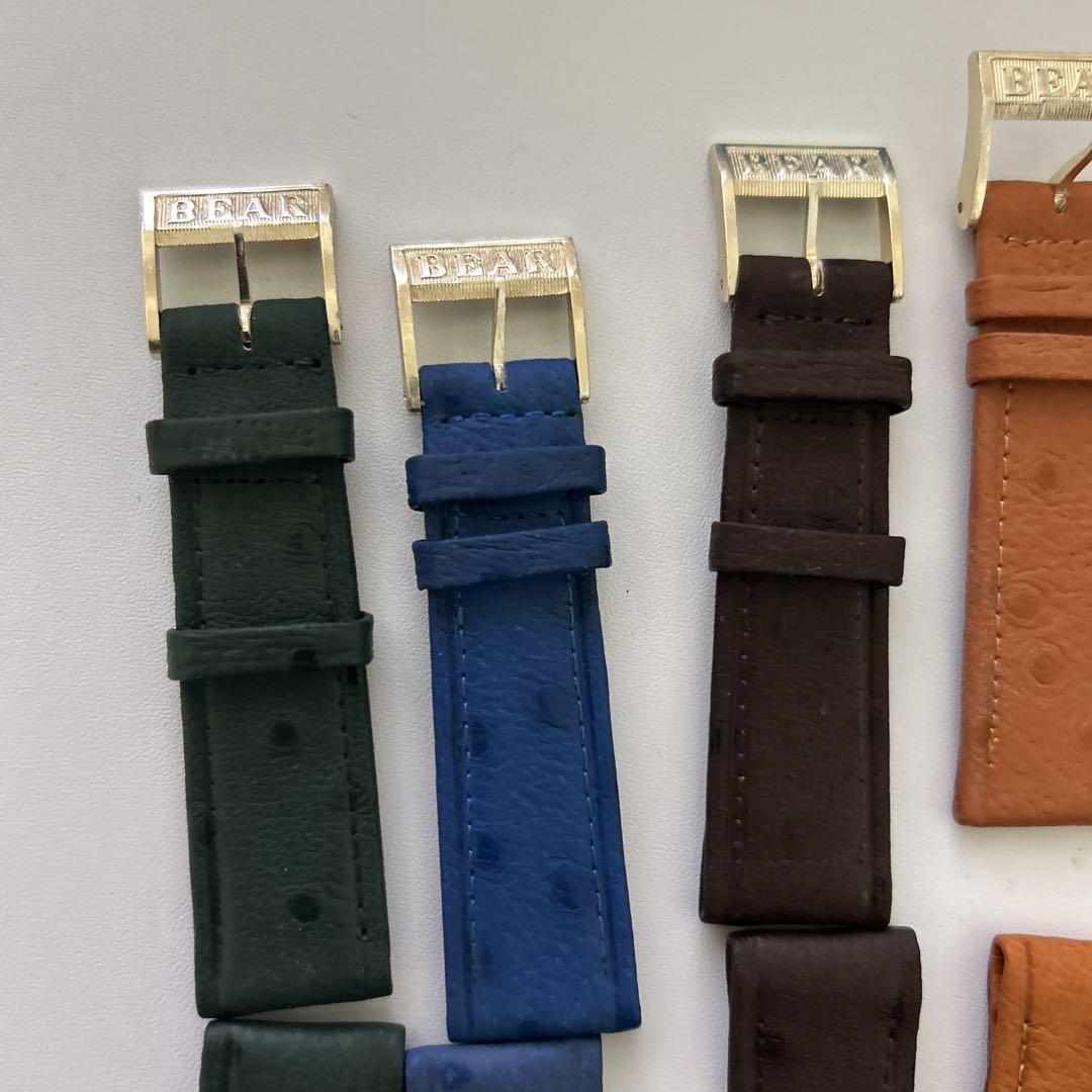 BEAR BAND レザーベルト 6本セット