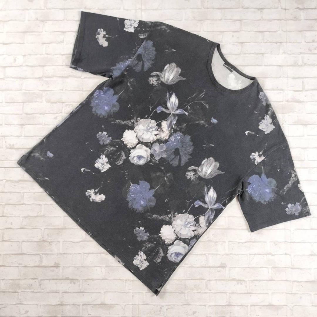 ラッドミュージシャン SUPER BIG T-SHIRT FLOWER 花柄