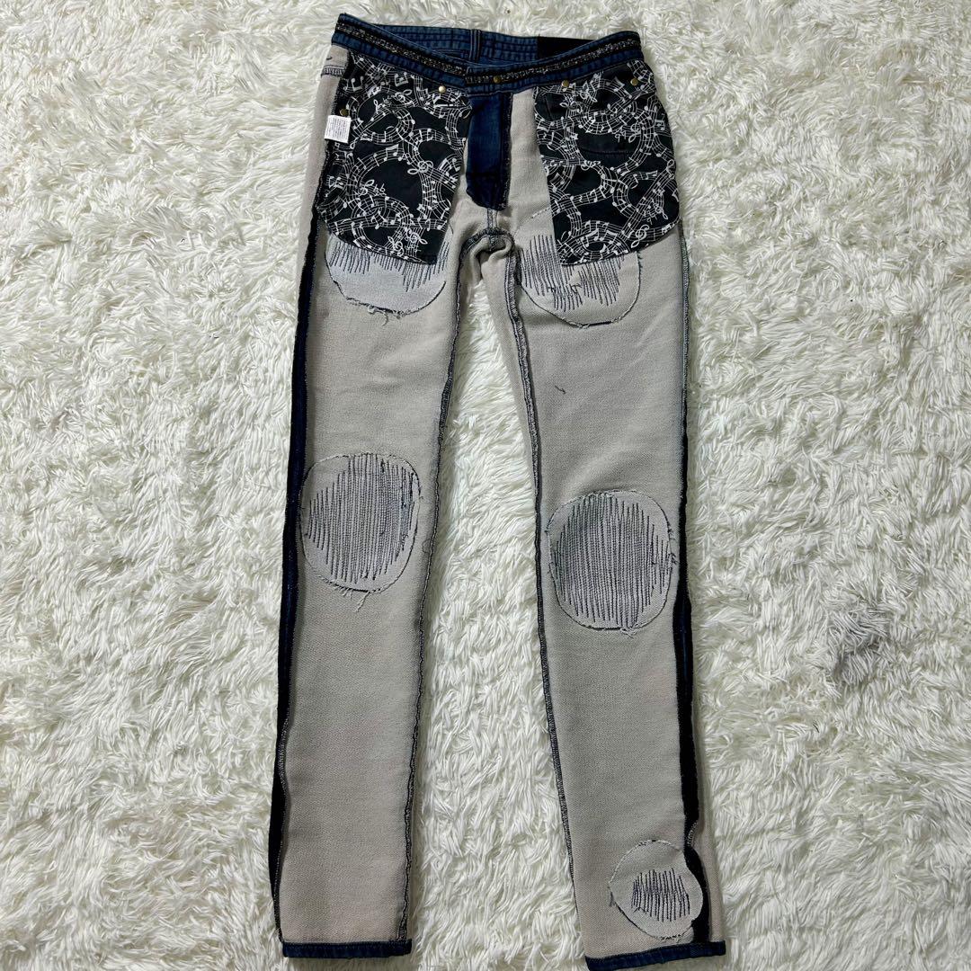 ♡未使用♡ 1PIU1UGUALE3 ストレッチ　デニム　スウェット　スキニー