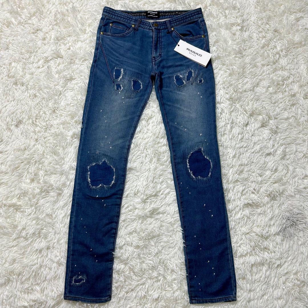 ♡未使用♡ 1PIU1UGUALE3 ストレッチ　デニム　スウェット　スキニー