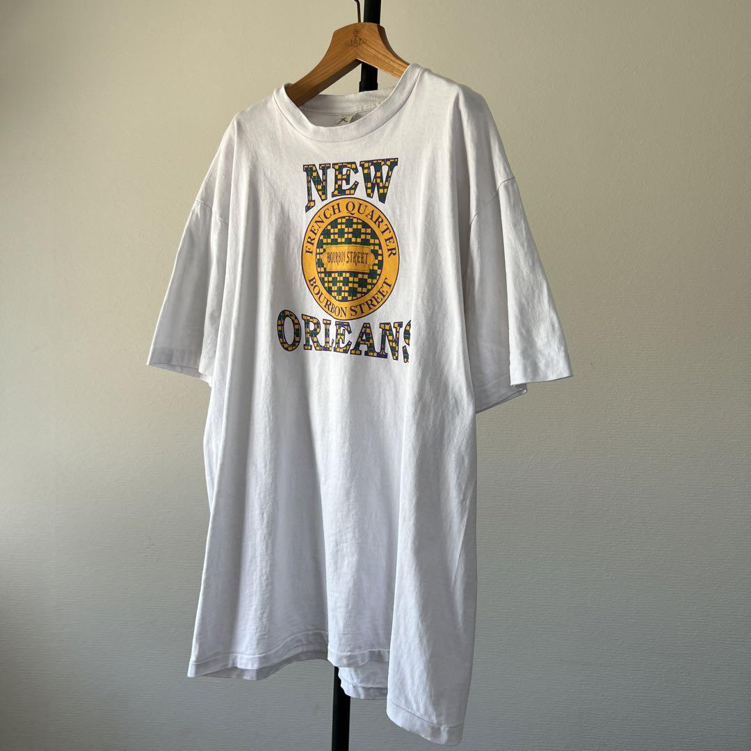90s USA製 bourbon street Tシャツ XL シングルステッチ - メルカリ