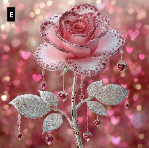 ♡セミオーダー受付中♡　薔薇のデコレーション　287　✽soul生地✽様パネル