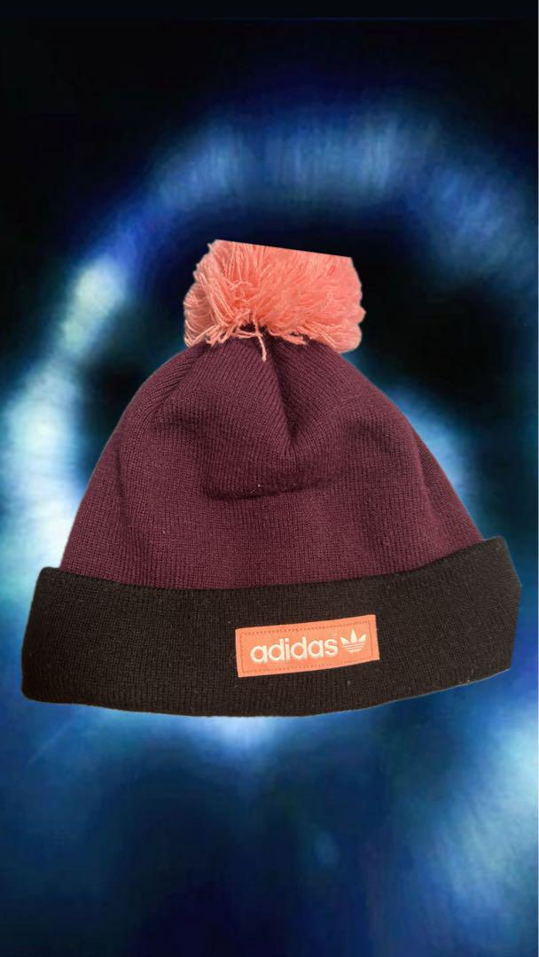 adidas ポンポンニット帽 archive - メルカリ
