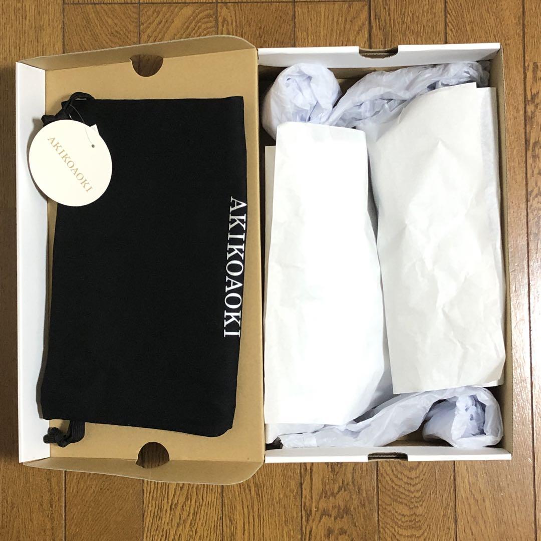 AKIKO AOKI   サイズ　37  厚底ローファー