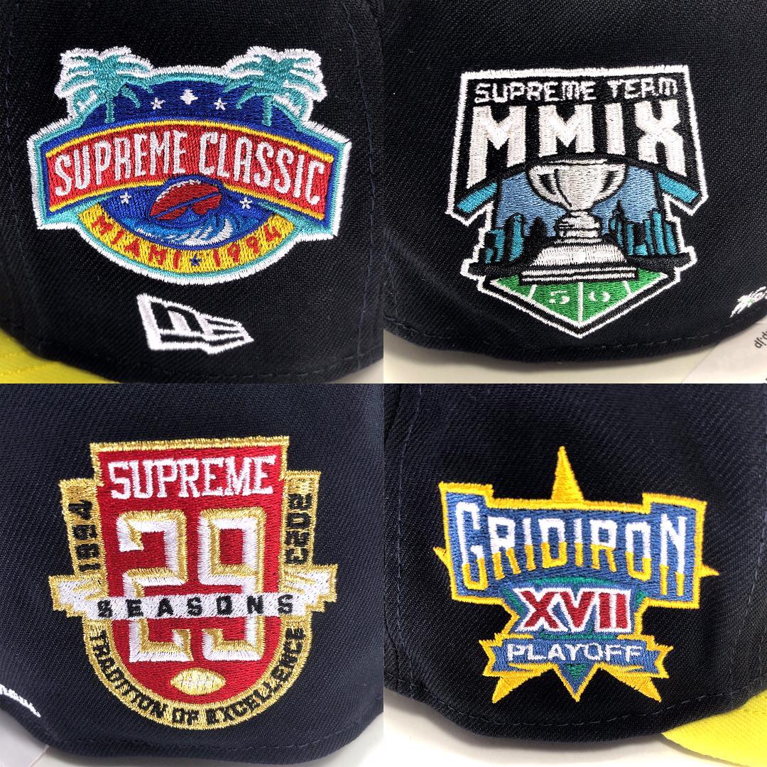 【美品】シュプリーム／ニューエラ チャンピオンシップ ボックスロゴ キャップ