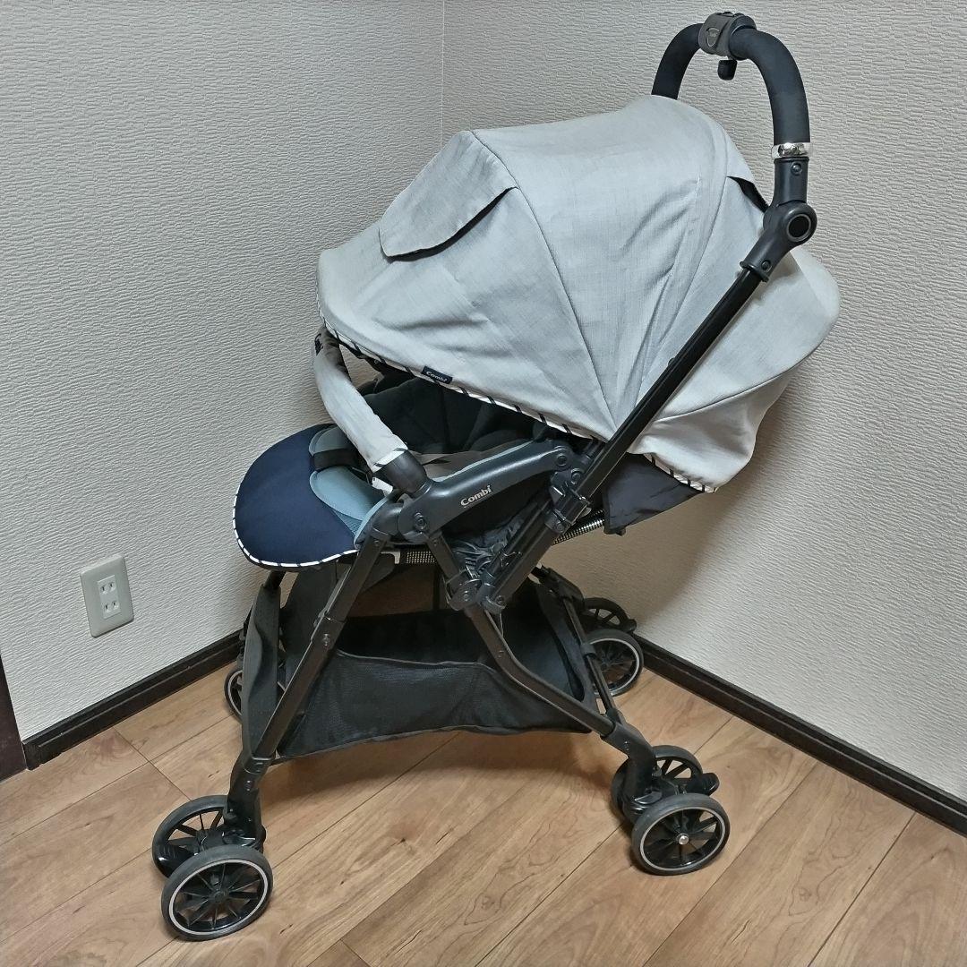 美品A型スゴカルα 4キャス compact エッグクッション ベビーカー説明書