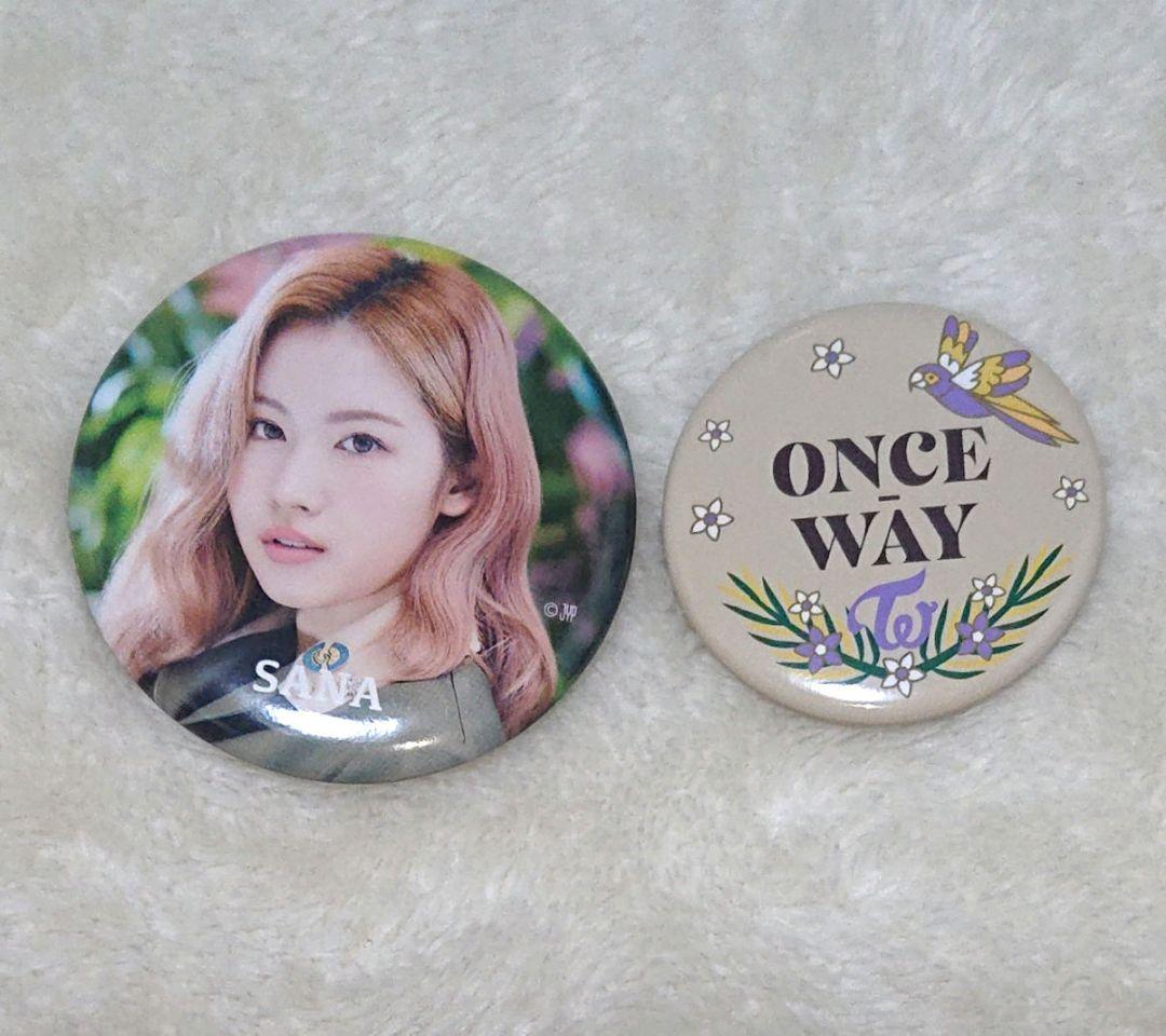 twice シーグリ once way 缶バ サナ