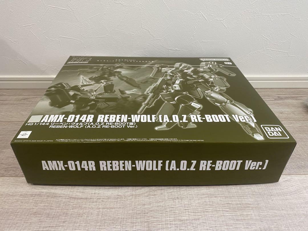 【美品】HG 1/144 リーベン・ヴォルフ(A.O.Z RE-BOOT版)