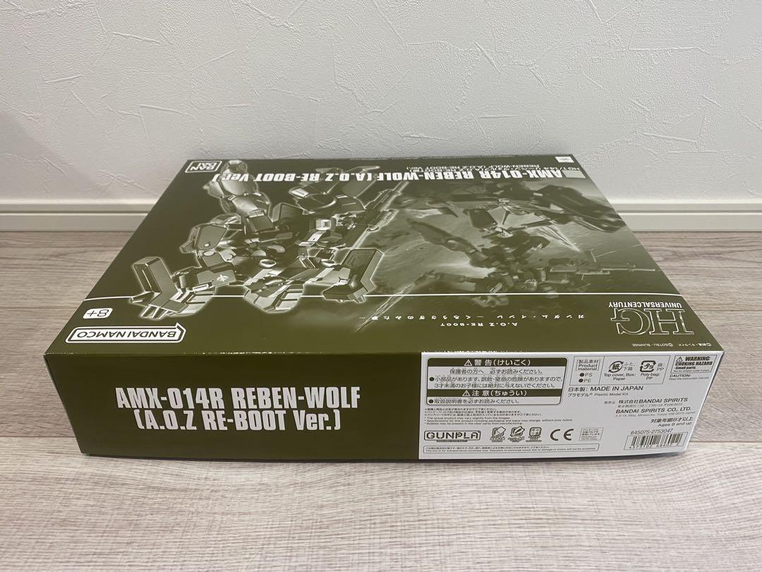 【美品】HG 1/144 リーベン・ヴォルフ(A.O.Z RE-BOOT版)