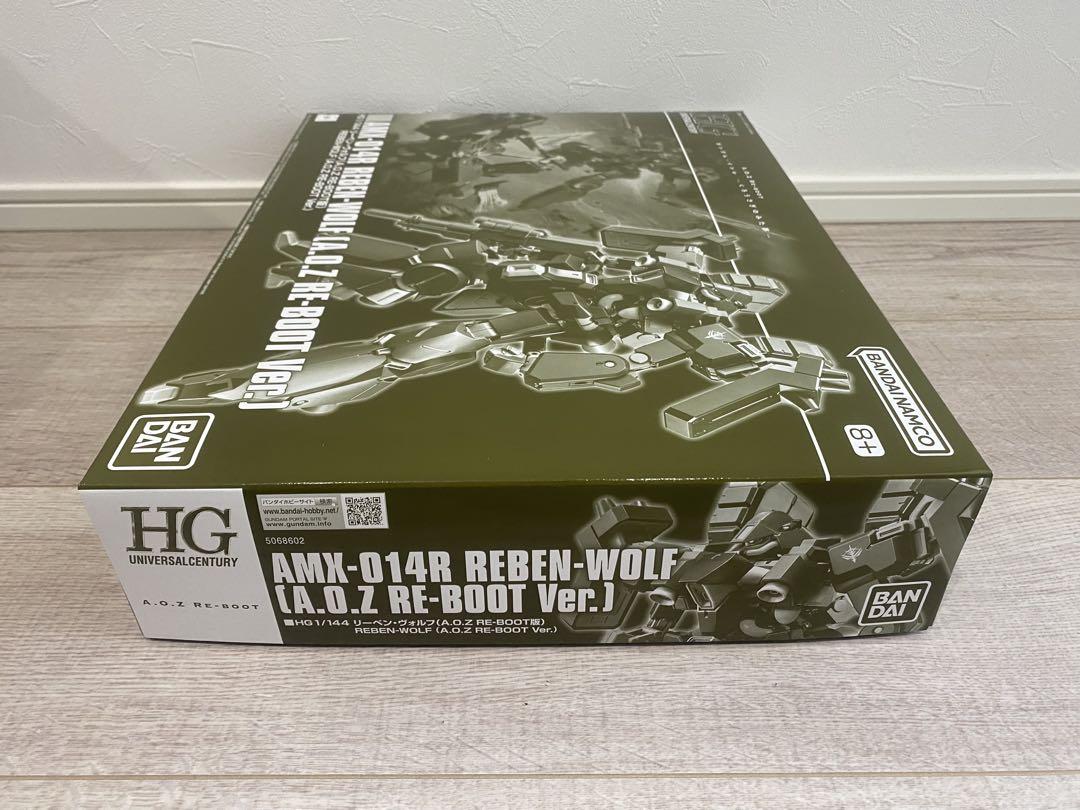 【美品】HG 1/144 リーベン・ヴォルフ(A.O.Z RE-BOOT版)