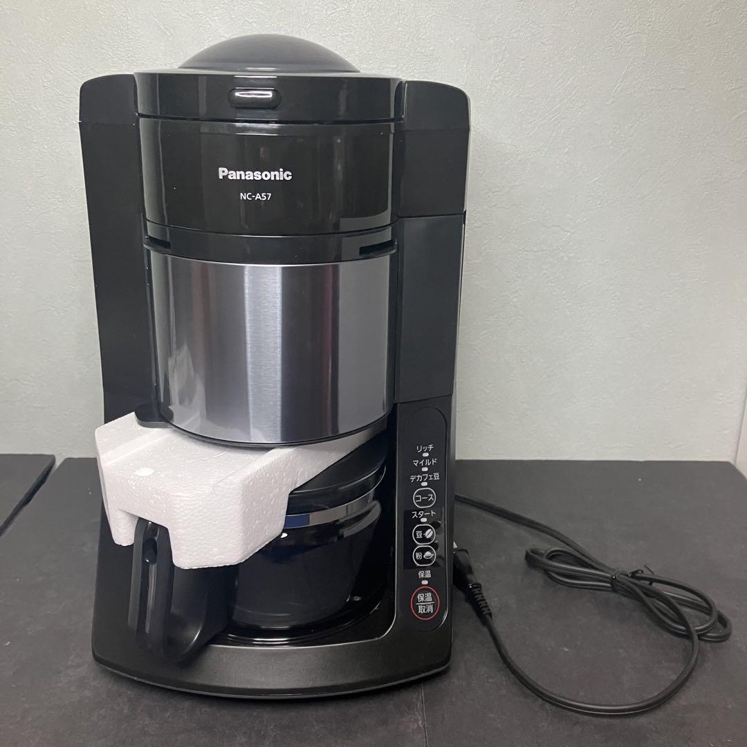 Panasonic コーヒーメーカー NC-A57-K 未使用品 2024年製 - メルカリ