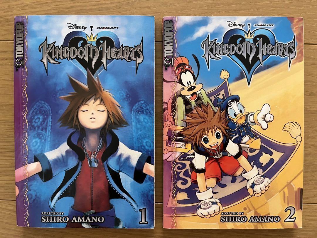 ☆キングダムハーツ☆漫画☆英語版☆2冊セット☆KINGDOM HEARTS