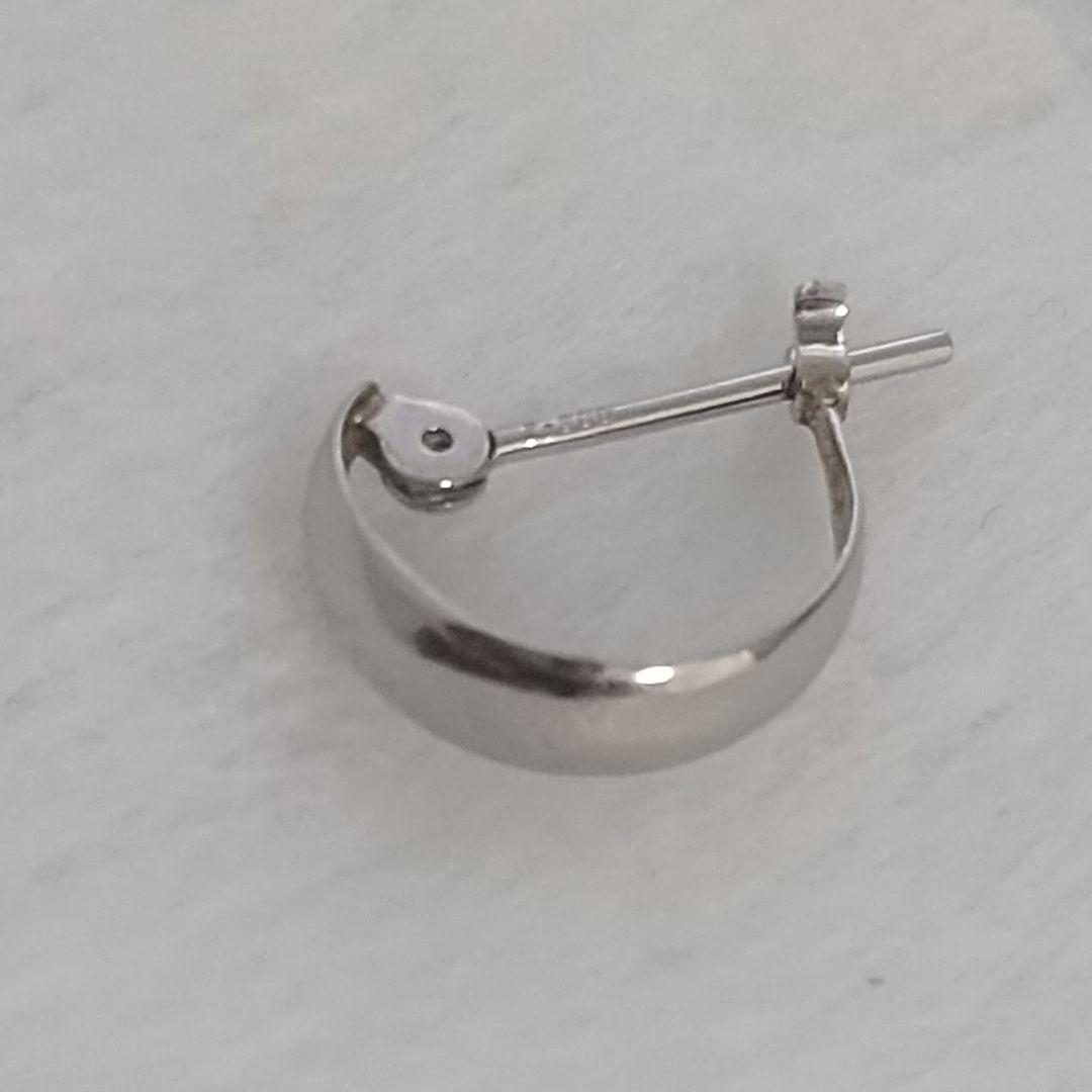 【プラチナ】フープピアス ★片耳
