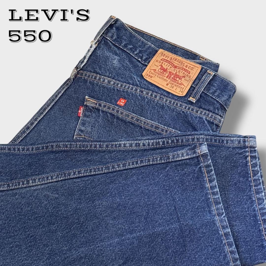 特大3L✨LEVI’S 550 RELAXED FIT ストレートデニム USA