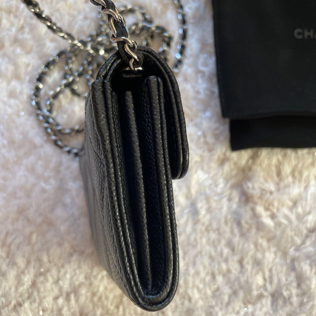 CHANELミニチェーンウォレット正規品