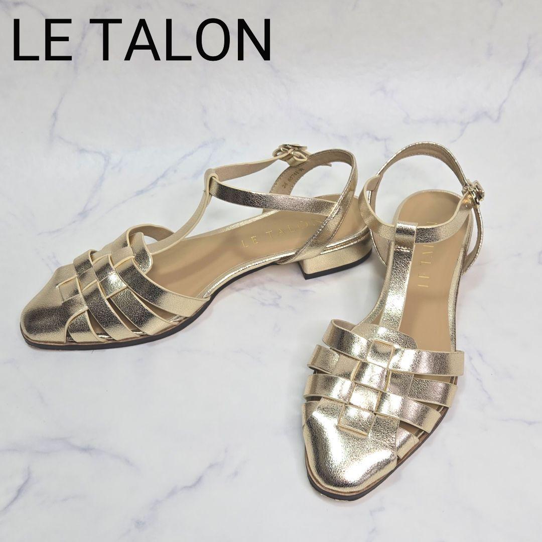 LE TALON グルカサンダル Tストラップ M/23.5cm 完売品