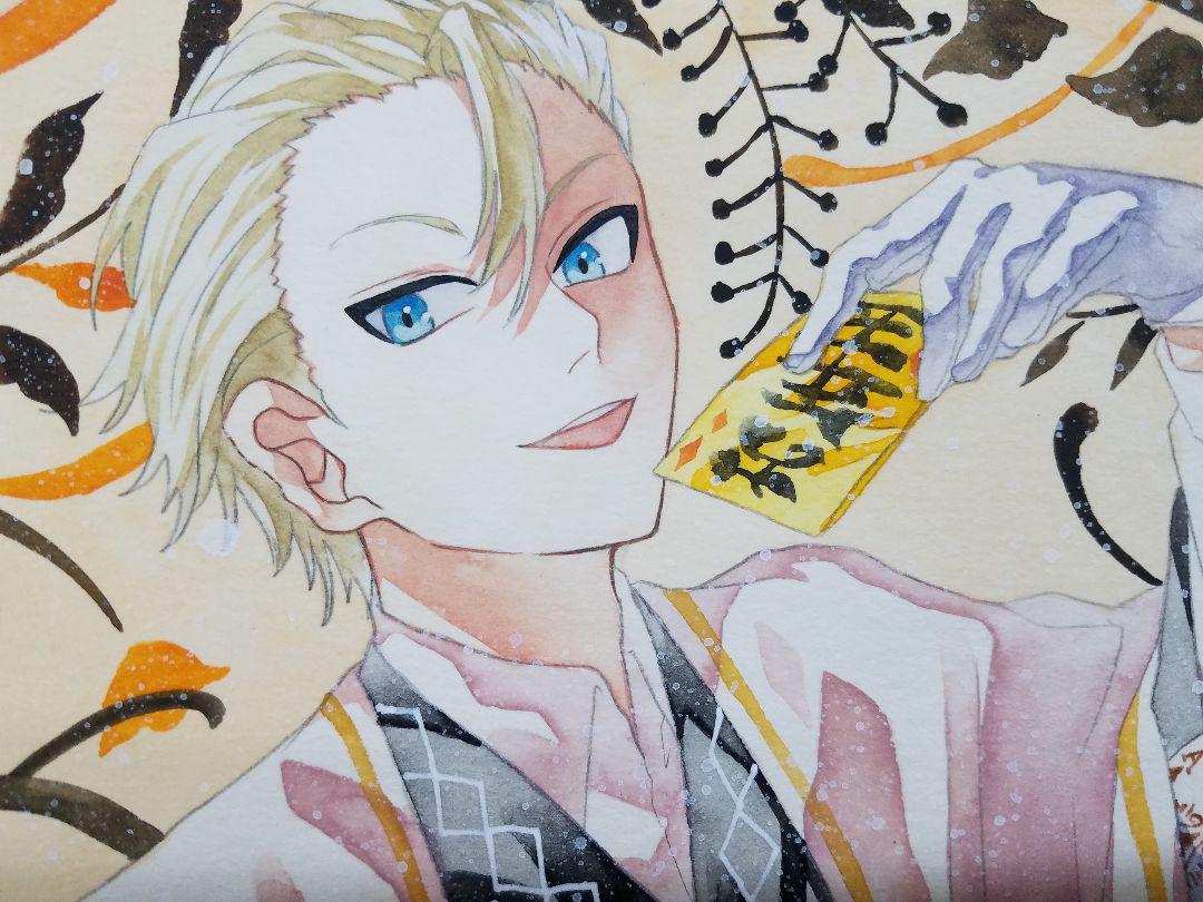 メルカリ 手描きイラスト 自作イラスト オリジナル トランプ擬人化 ダイヤのk ハンドメイド 5 0 中古や未使用のフリマ
