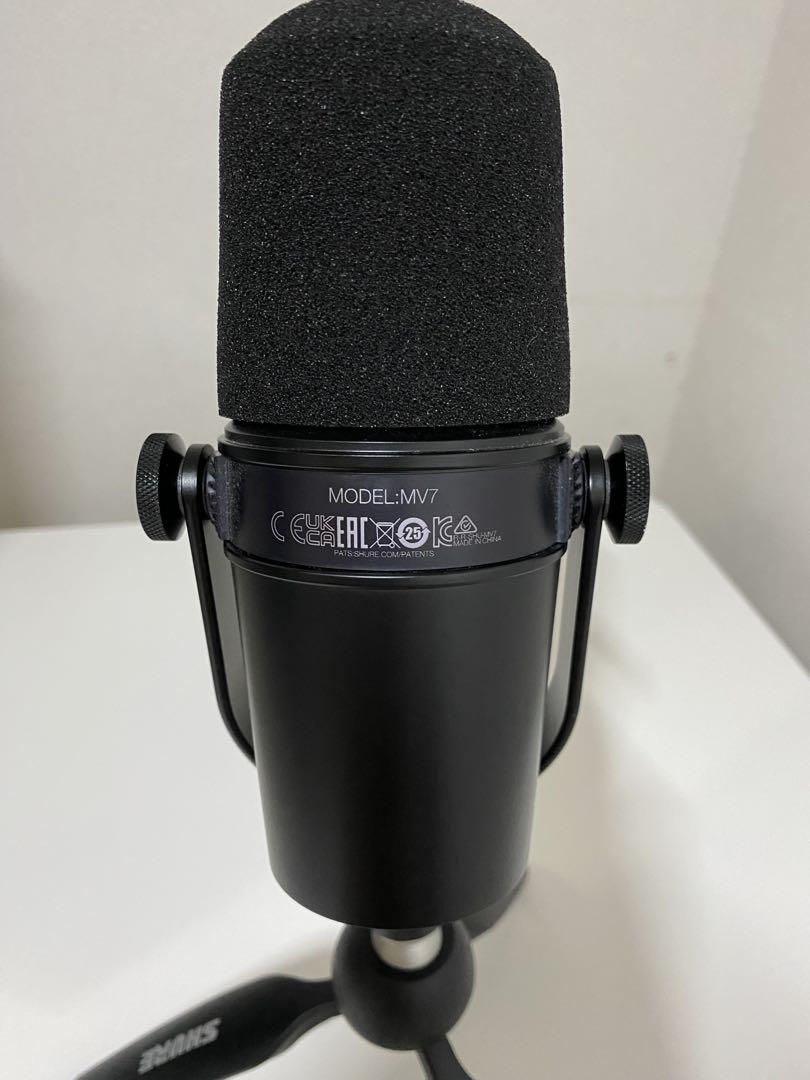 SHURE シュア MV7 ポッドキャストキット ダイナミックマイク+スタンド