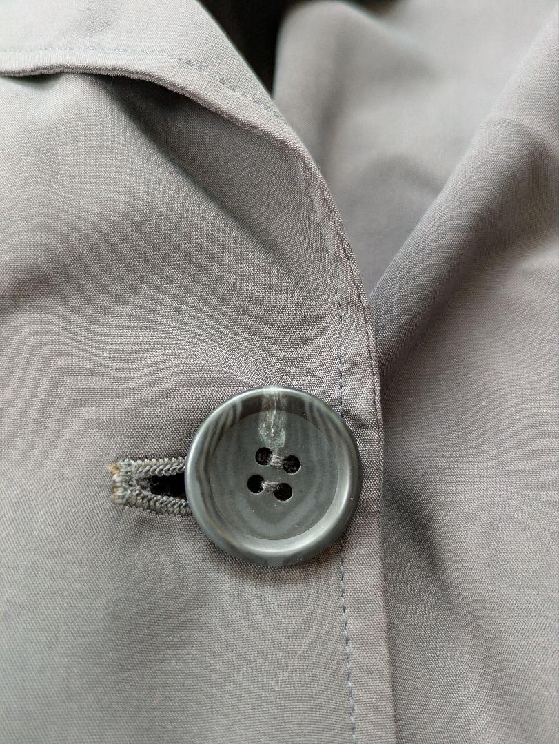 CLANE クラネ バッグ ギャザー ドレス トレンチコート グレー　GREY