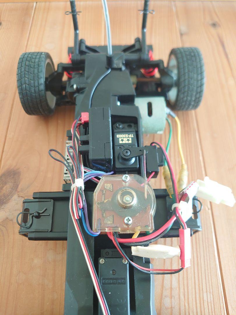ドリパケタミヤ　TL01　シャーシ　マスタング　ボディ　メカ付　ラジコン