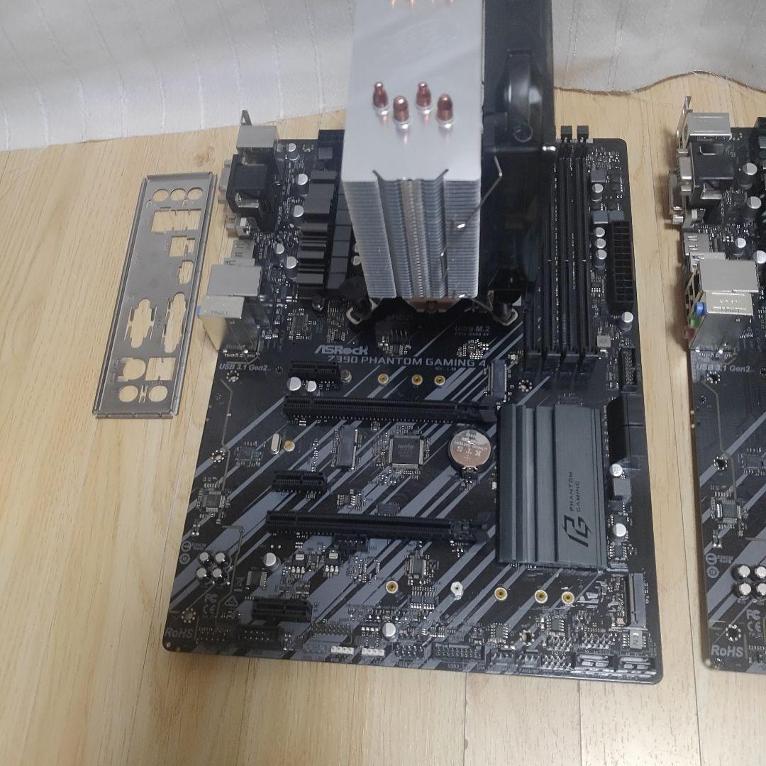 動作確認済み i7 9700KF マザーボード Z390 CPUクーラー付き 画像2
