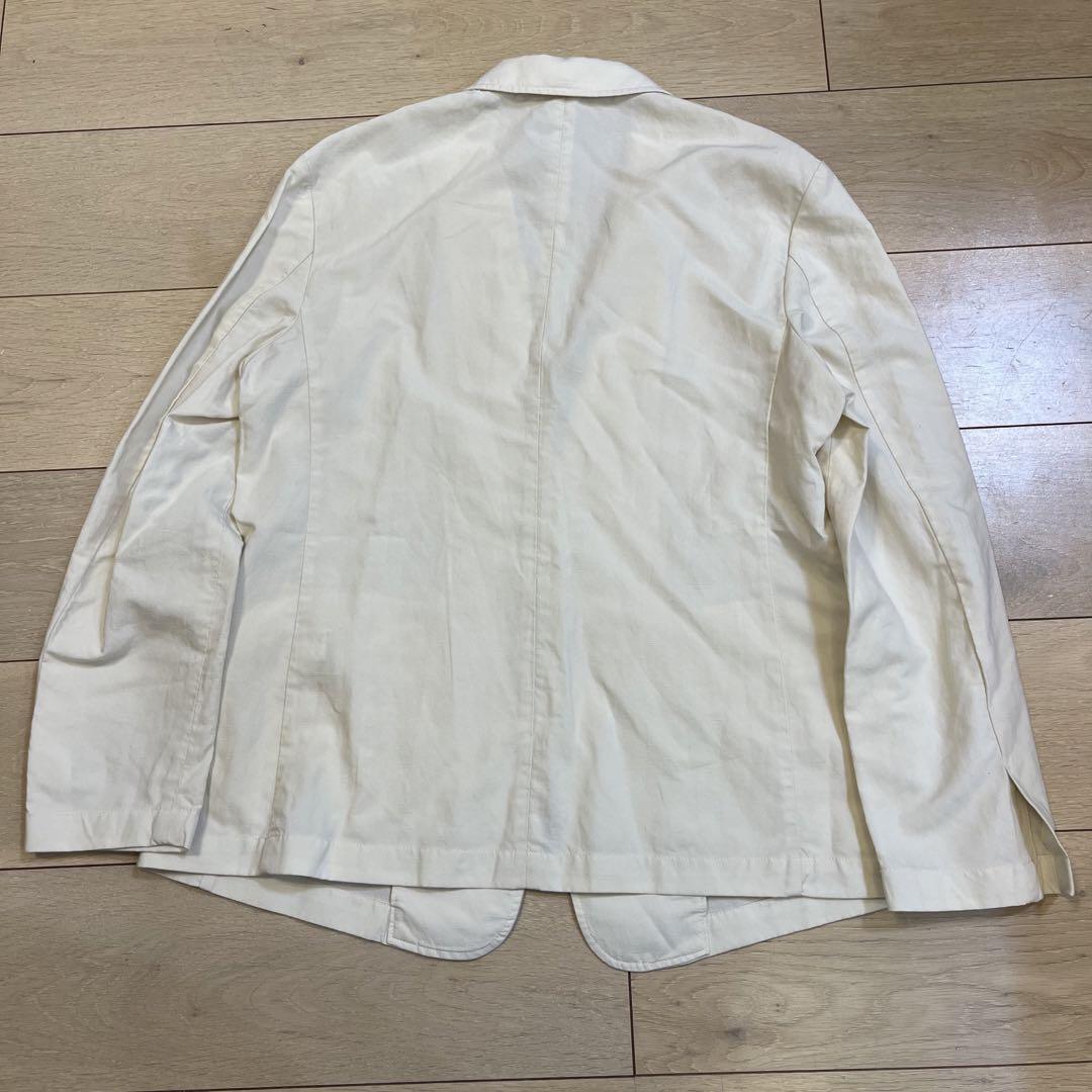 UNIQLO リネンブレンドジャケット　L 麻　美品　リネン　機能性ジャケット