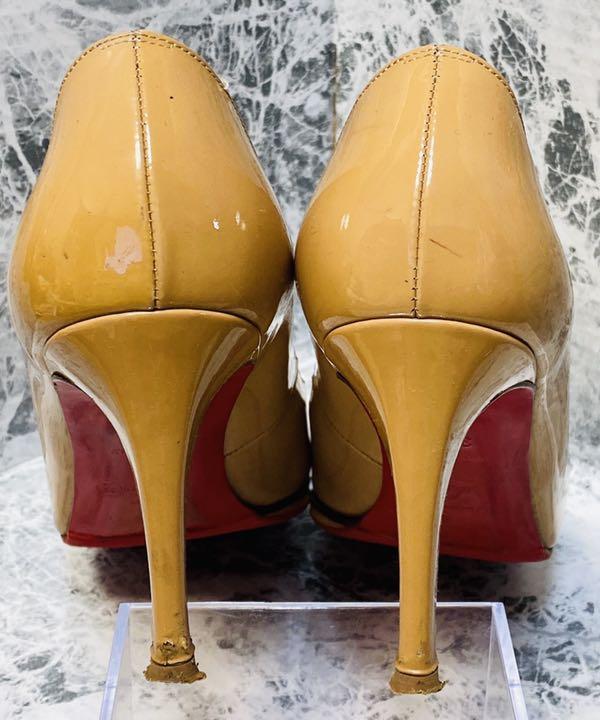 送料無料 Louboutinクリスチャンルブタン ベージュ sZJr4-m49857462332 Christian 新作得価