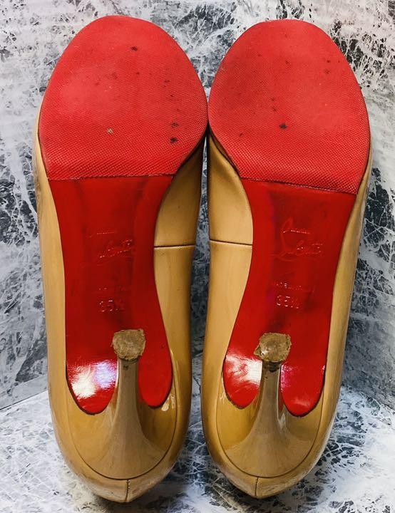 送料無料 Louboutinクリスチャンルブタン ベージュ sZJr4-m49857462332 Christian 新作得価