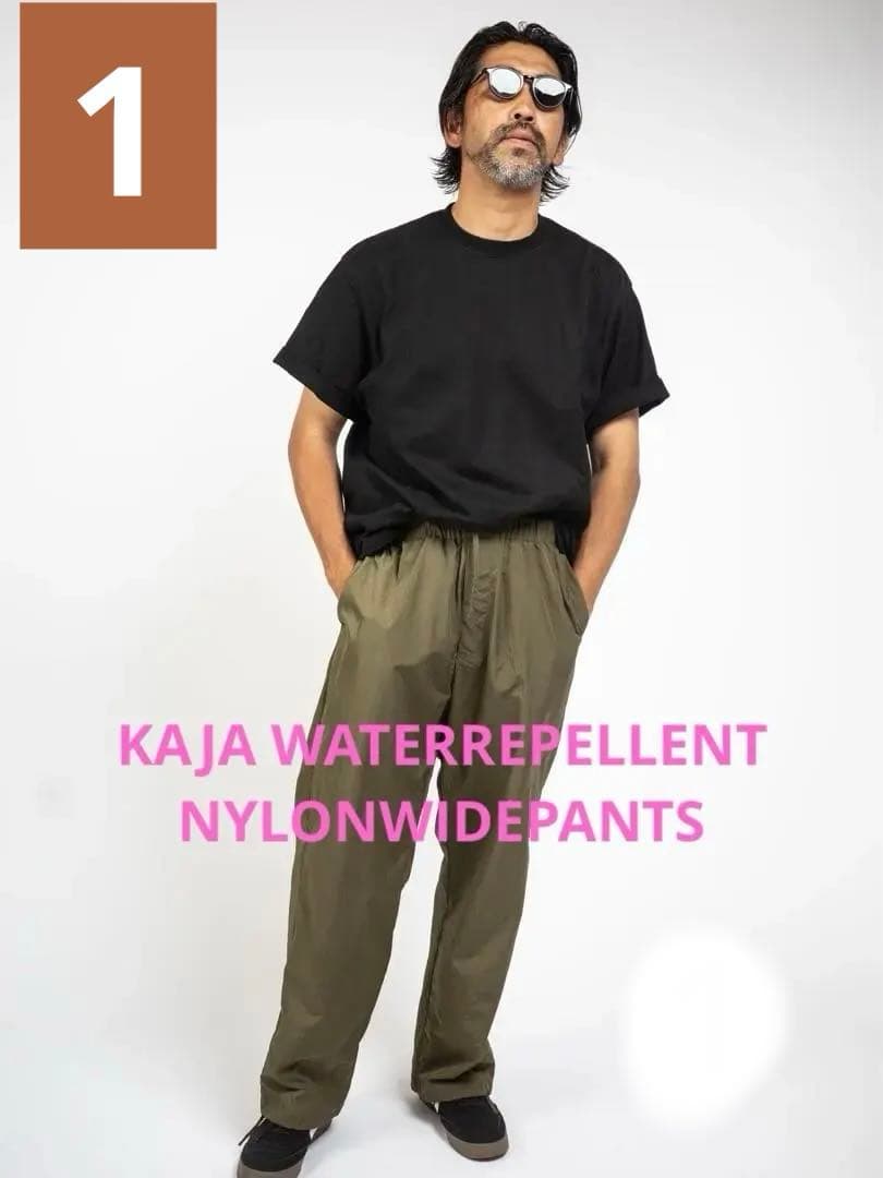 KAJA WATERREPELLENT NYLONWIDEPANTS OVYM Ron Herman