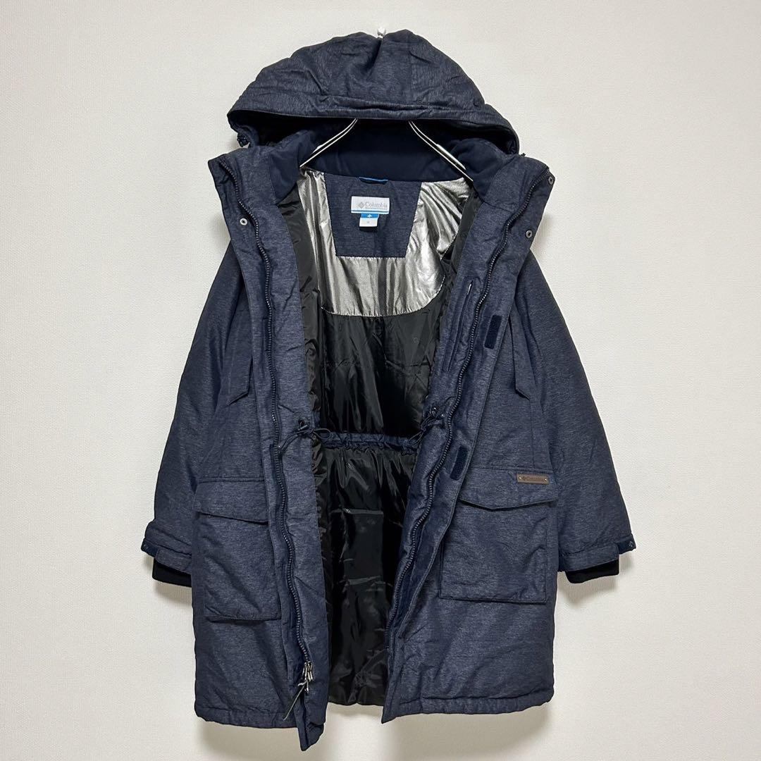 Columbia コロンビア　ダウンコート　メンズ　XL デニム　ブルー