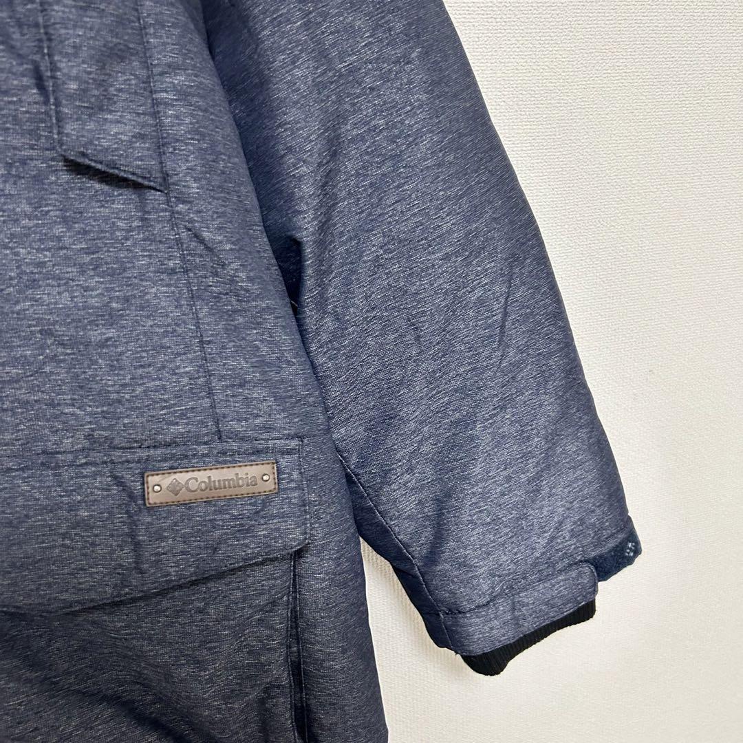 Columbia コロンビア　ダウンコート　メンズ　XL デニム　ブルー