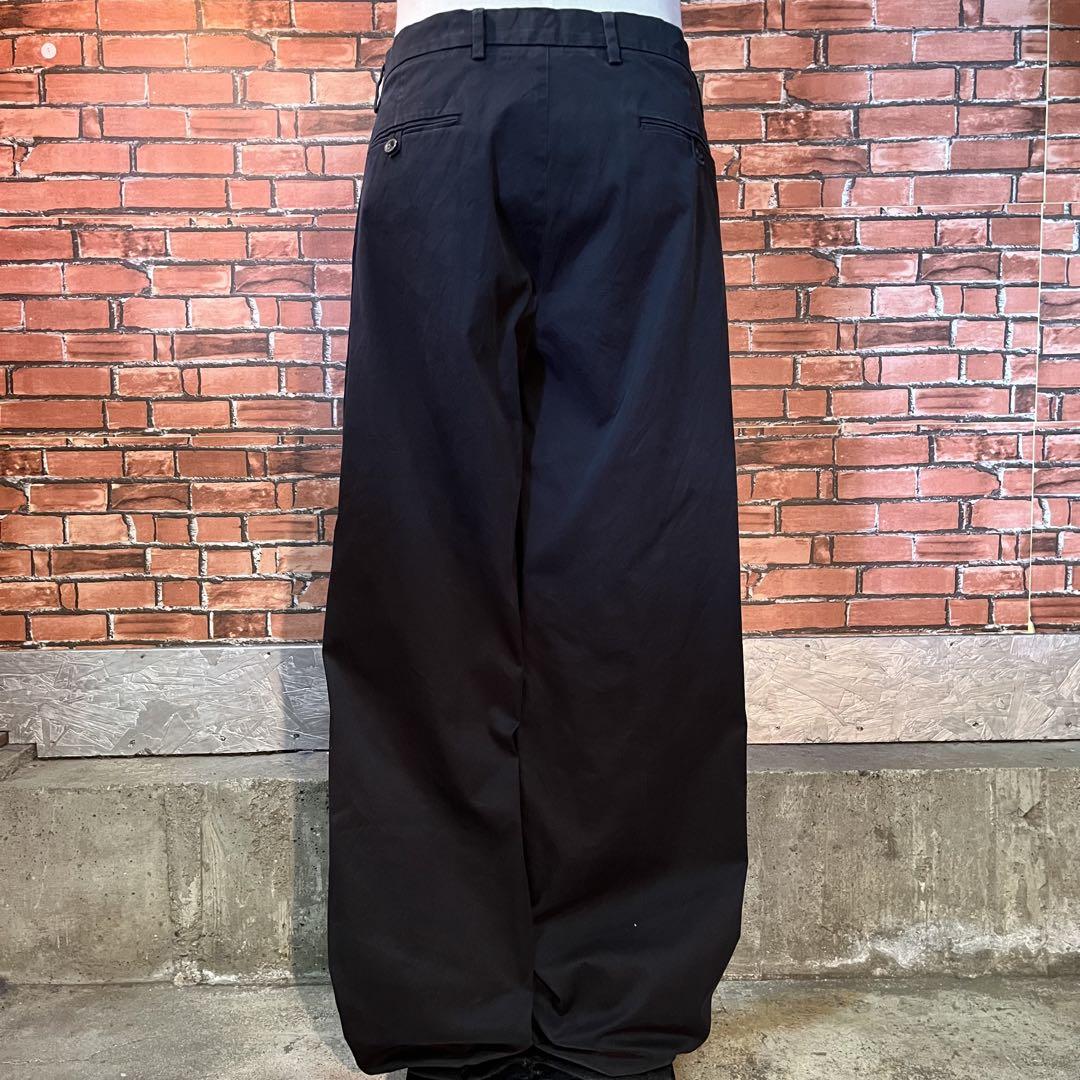 USA古着 DOCKERS チノパン ワイド ストレート アメカジ Y2K 紺