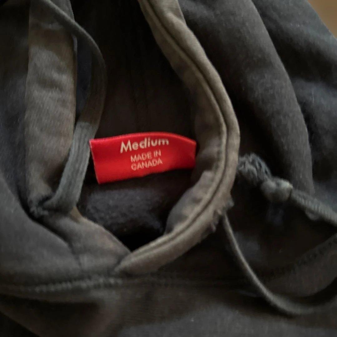 SUPREME ブラック パーカー M SUPREME ブラック パーカー M