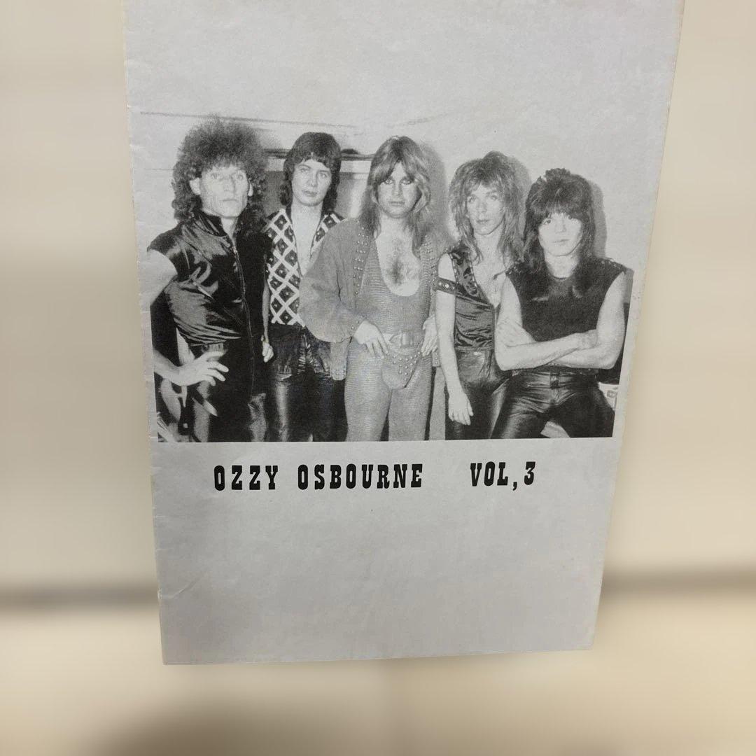 OZZY OSBOURNE ファンクラブ会報3-9(7冊)
