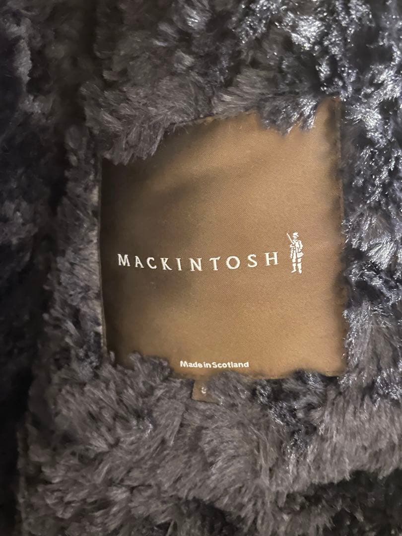 マッキントッシュ ボア キルティングジャケット 34 ブラック タグ付き マッキントッシュ ボア キルティングジャケット 34 ブラック タグ付き