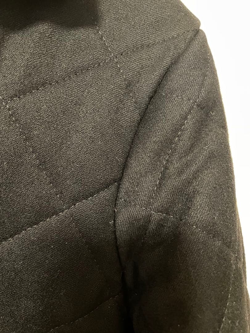 マッキントッシュ ボア キルティングジャケット 34 ブラック タグ付き マッキントッシュ ボア キルティングジャケット 34 ブラック タグ付き