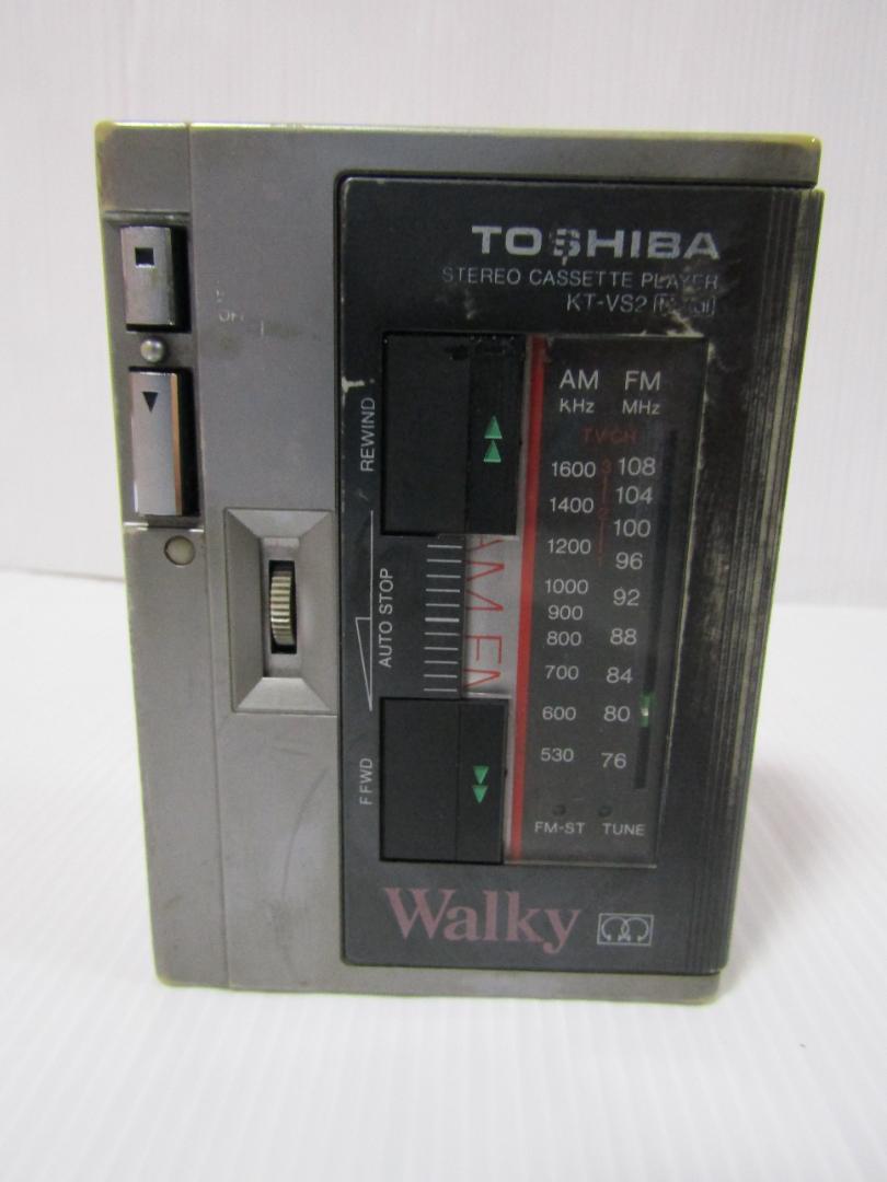 B0503 TOSHIBA カセットプレーヤー KT-VS2