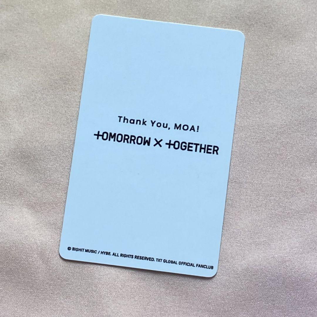 TXT紹介特典 ファンクラブ FC ヒュニンカイ 新規入会 トレカ