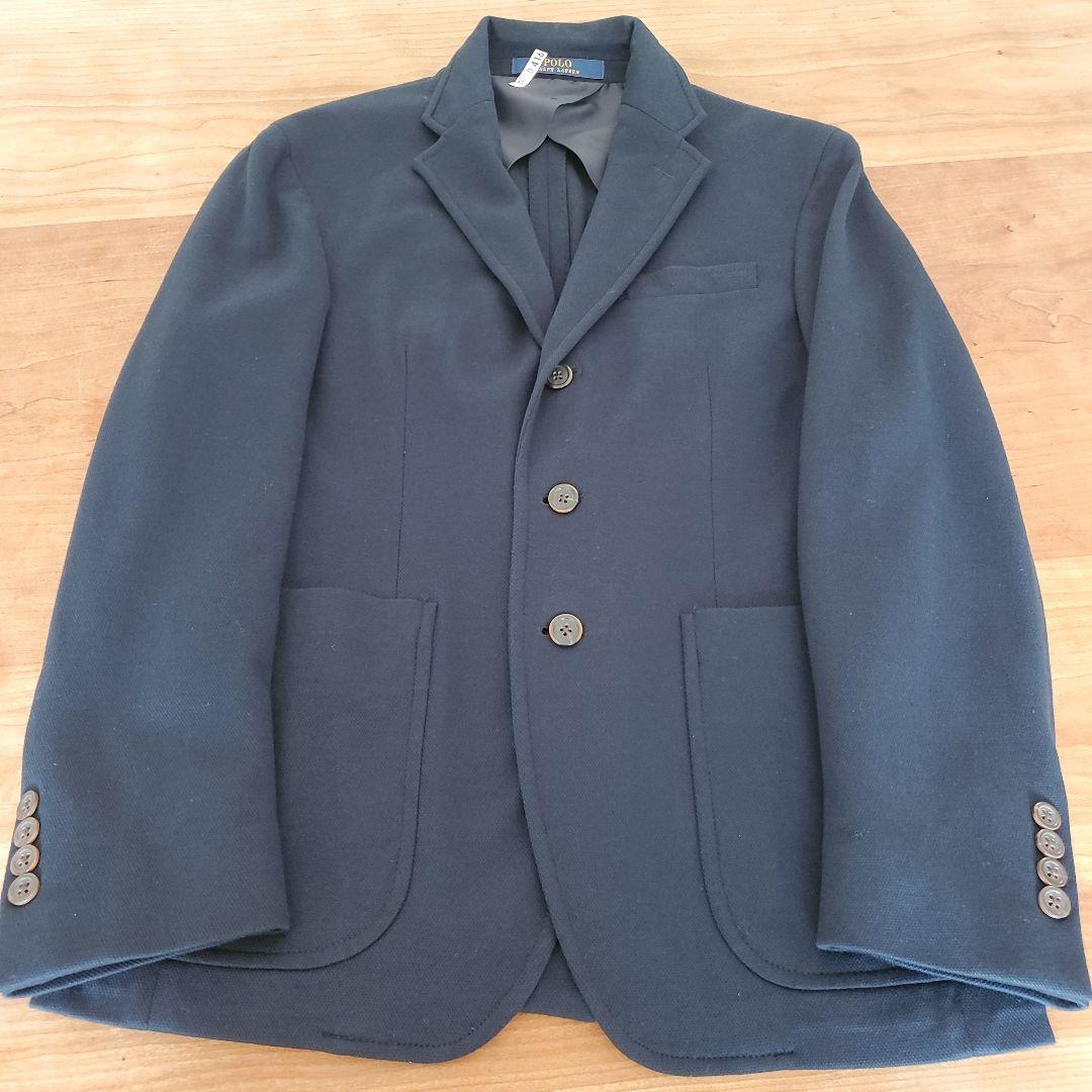 ポロラルフローレンRalph Laurenジャケット卒業式紺ブレ
