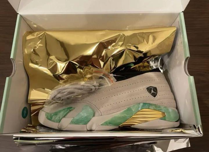 爆買い新作 ALEALI MAY × NIKE AIR JORDAN 14 LOW 24.5 VSxh8-m49865778625 高品質好評