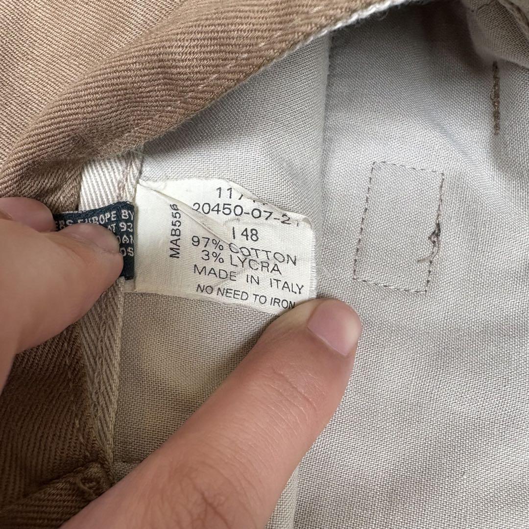 90s-00s ユーロDOCKERS チノパン イタリア製 珍品 良サイズ
