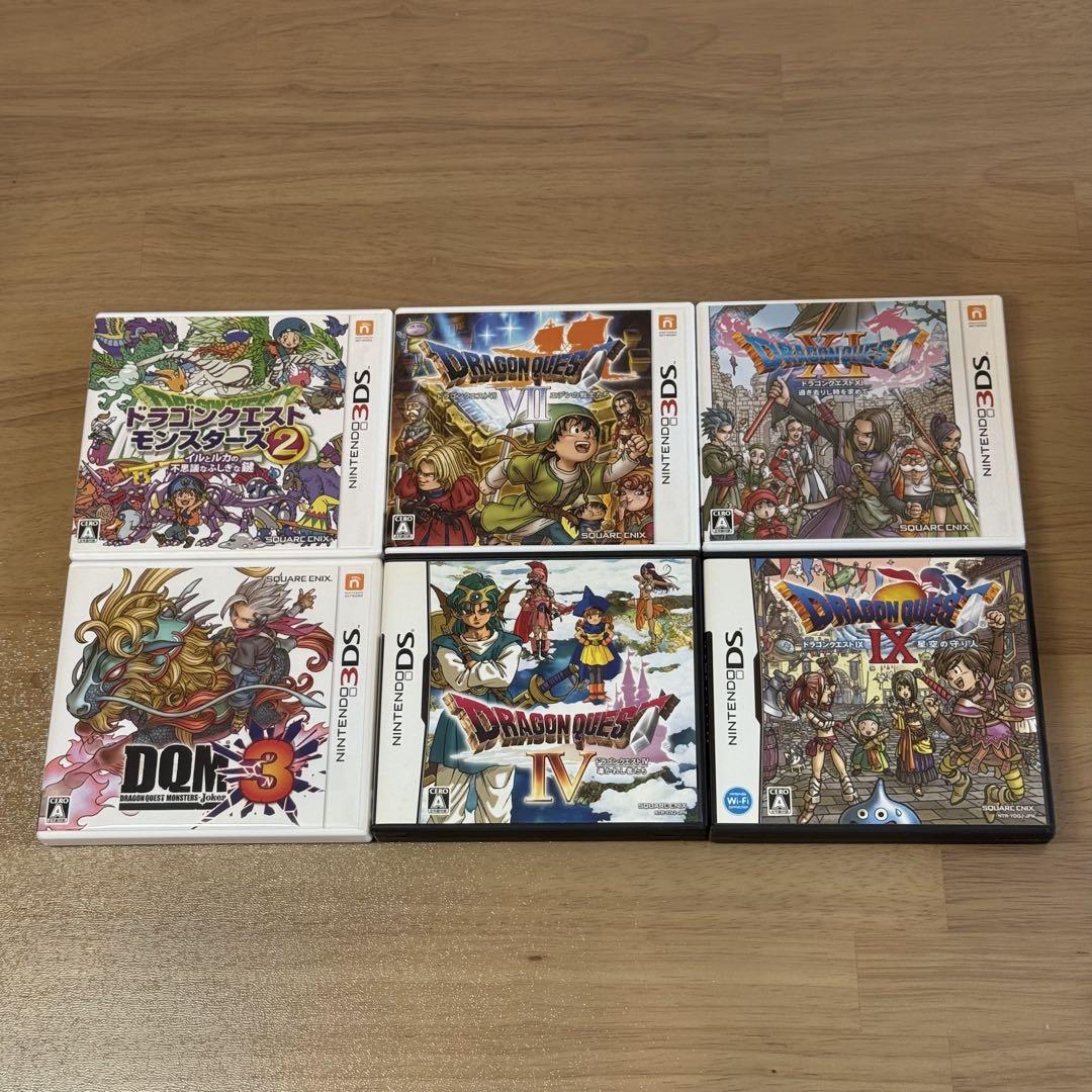 5-288 3DS DS ドラゴンクエスト 6点 まとめ売り