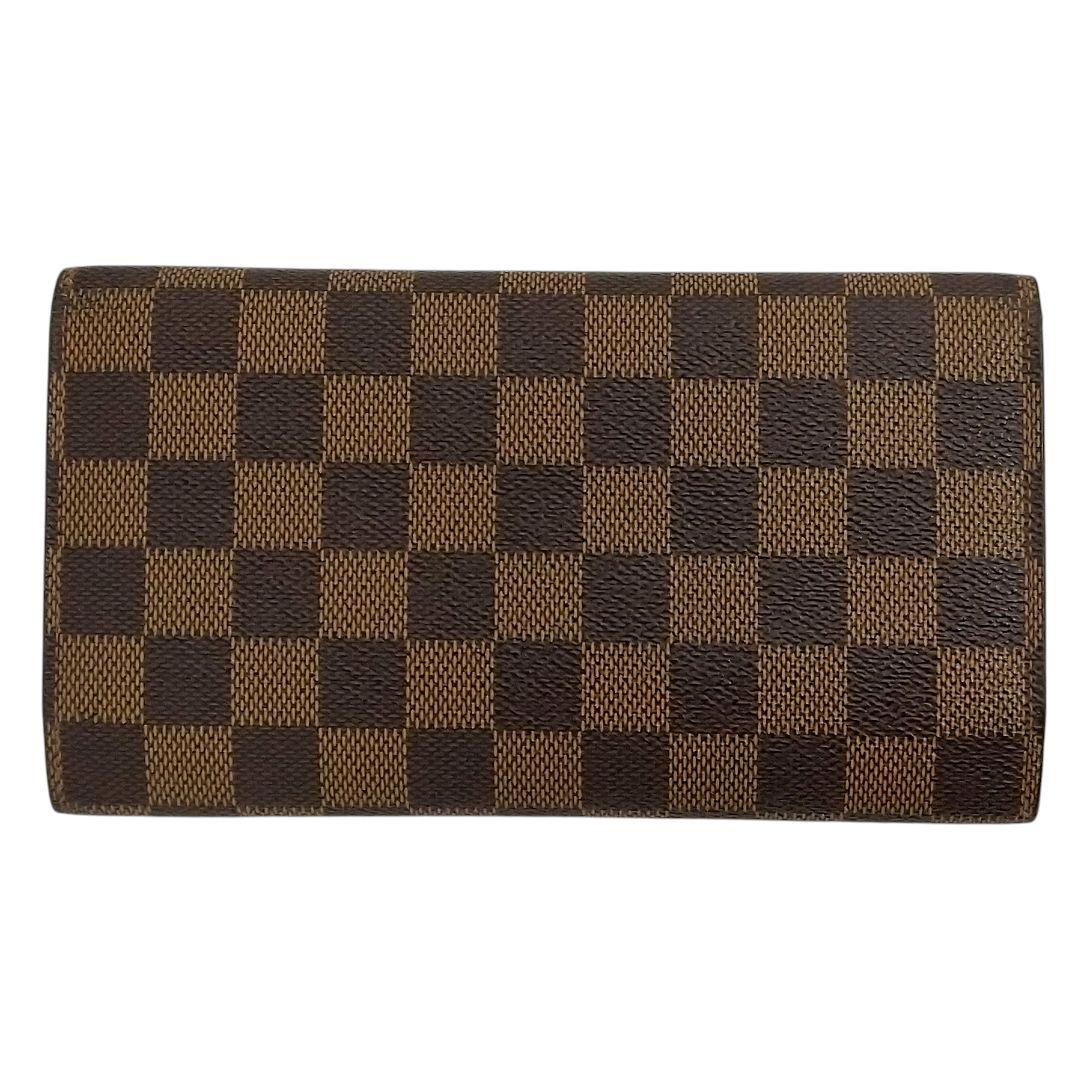 美品 ルイヴィトン ダミエエベヌ ポルト トレゾール インターナショナル 771