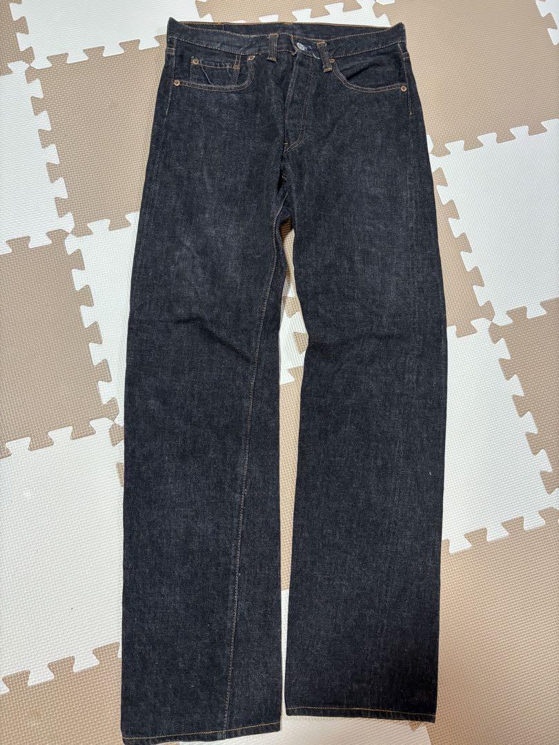 DENIME 旧ドゥニーム　BLACK デニムパンツ