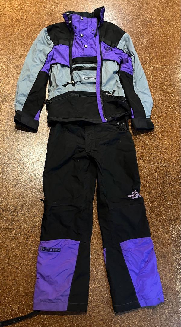 THE NORTH FACE スノーボードウェア 女性用 黒/紫/灰色おまけつき