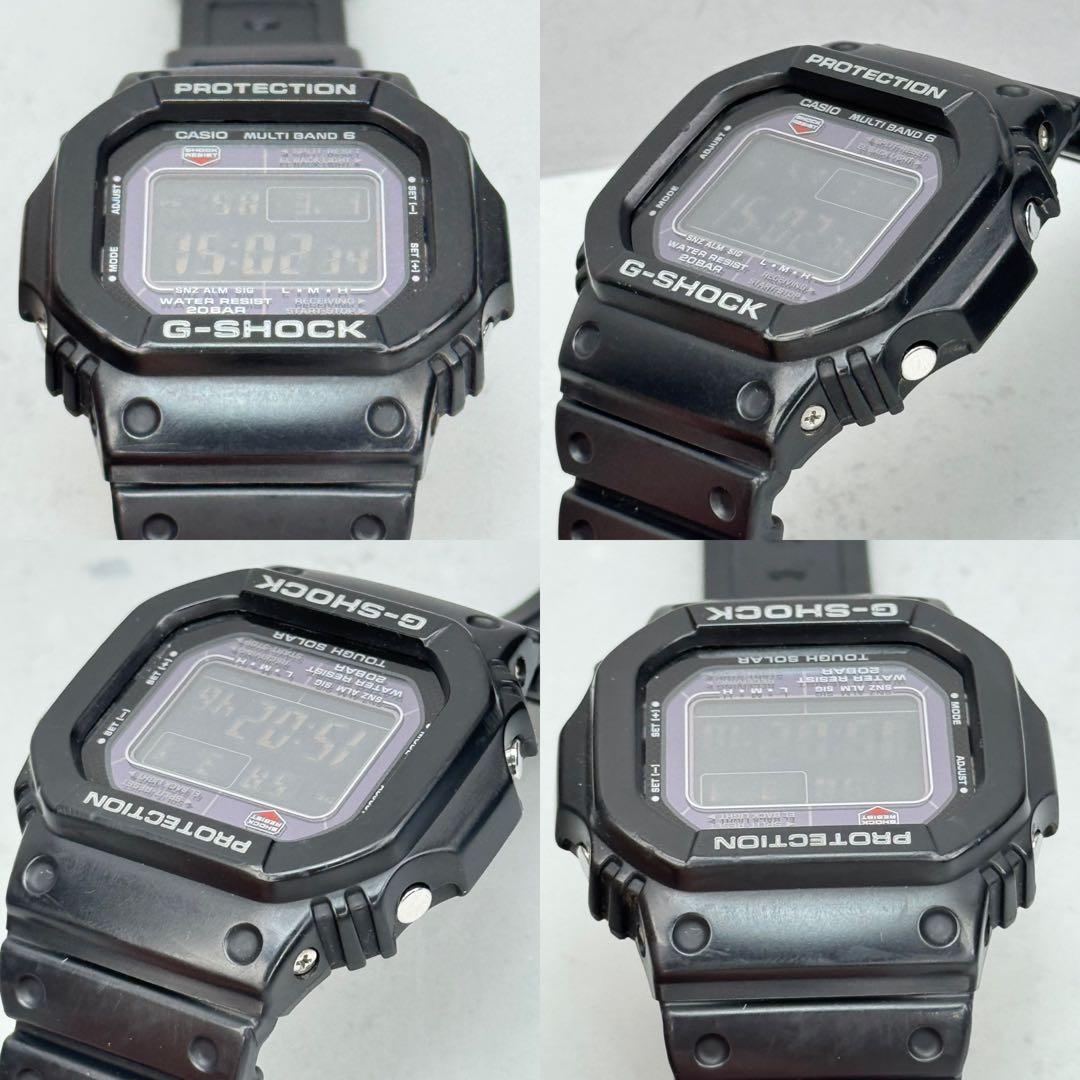 良品 G-SHOCK GW-M5610 電波ソーラー ブラック 反転液晶 稼働