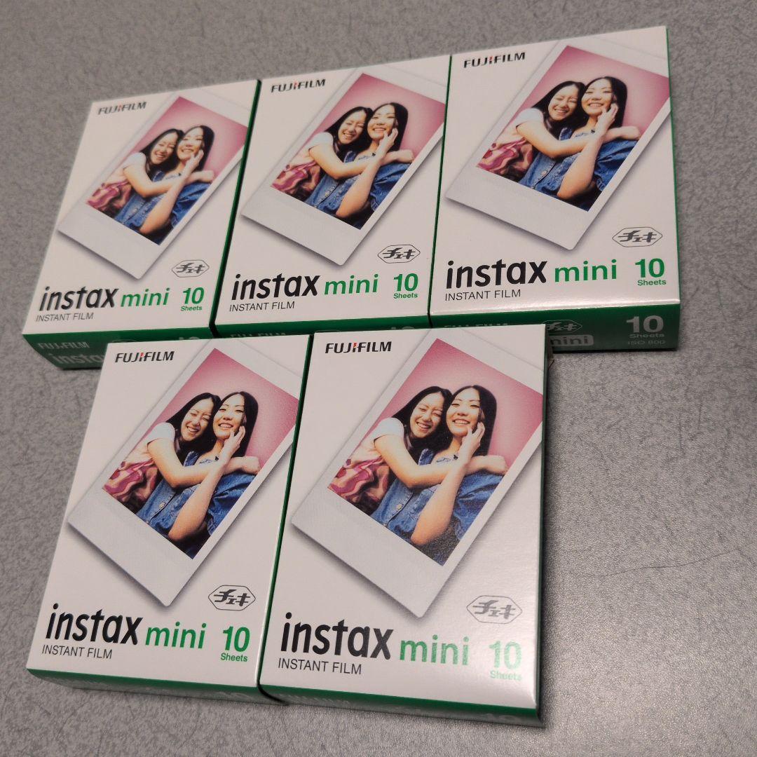 FUJIFILM instax mini フィルム 10枚×5パック